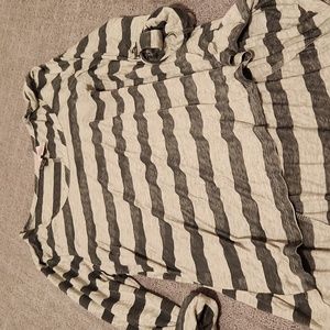 Gray striped shirt